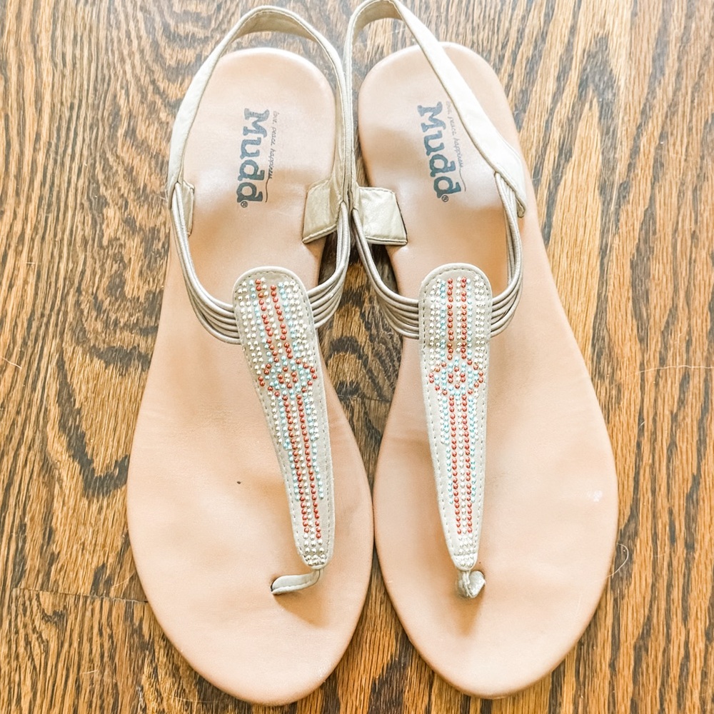 Strappy Mudd Sandals - Sz 8
